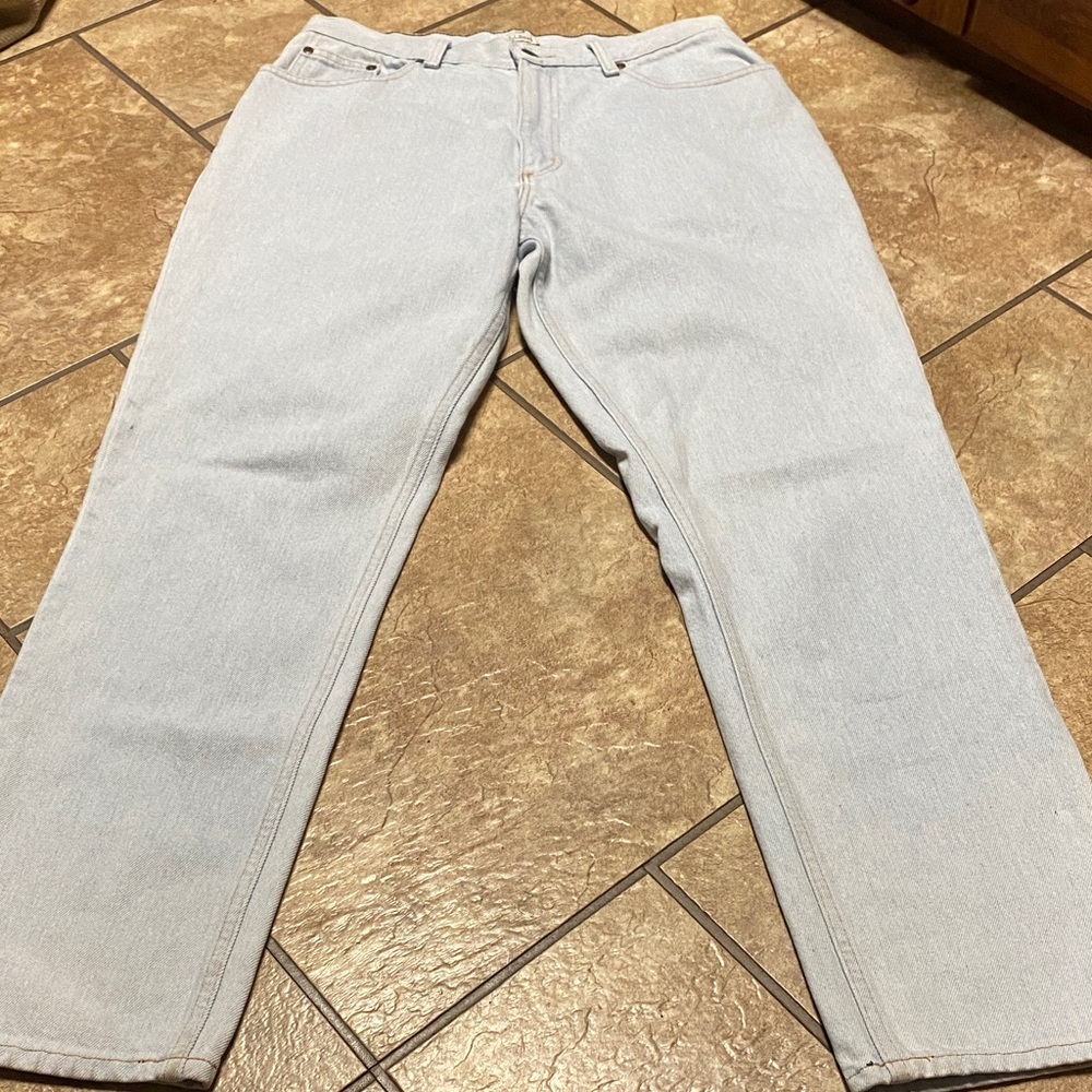 Y2K L.L. Bean Women’s Size 12R Relaxed Fit Jeans in Light Blue Vintage Retro